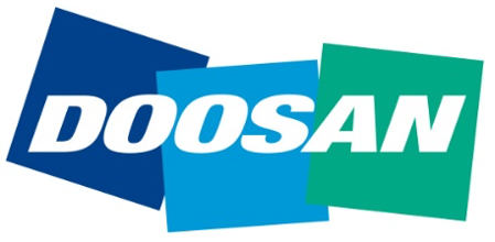 Logo de l'entreprise Doosan, fournisseur de la société PCMGE Pièces & Contrat de Maintenance Groupe Électrogène