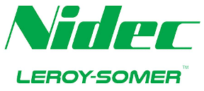 Logo de l'entreprise Nidec Leroy Somer, fournisseur de la société PCMGE Pièces & Contrat de Maintenance Groupe Électrogène