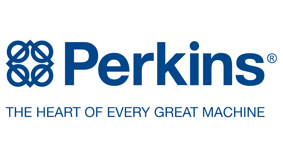 Logo de l'entreprise Perkins, fournisseur de la société PCMGE Pièces & Contrat de Maintenance Groupe Électrogène