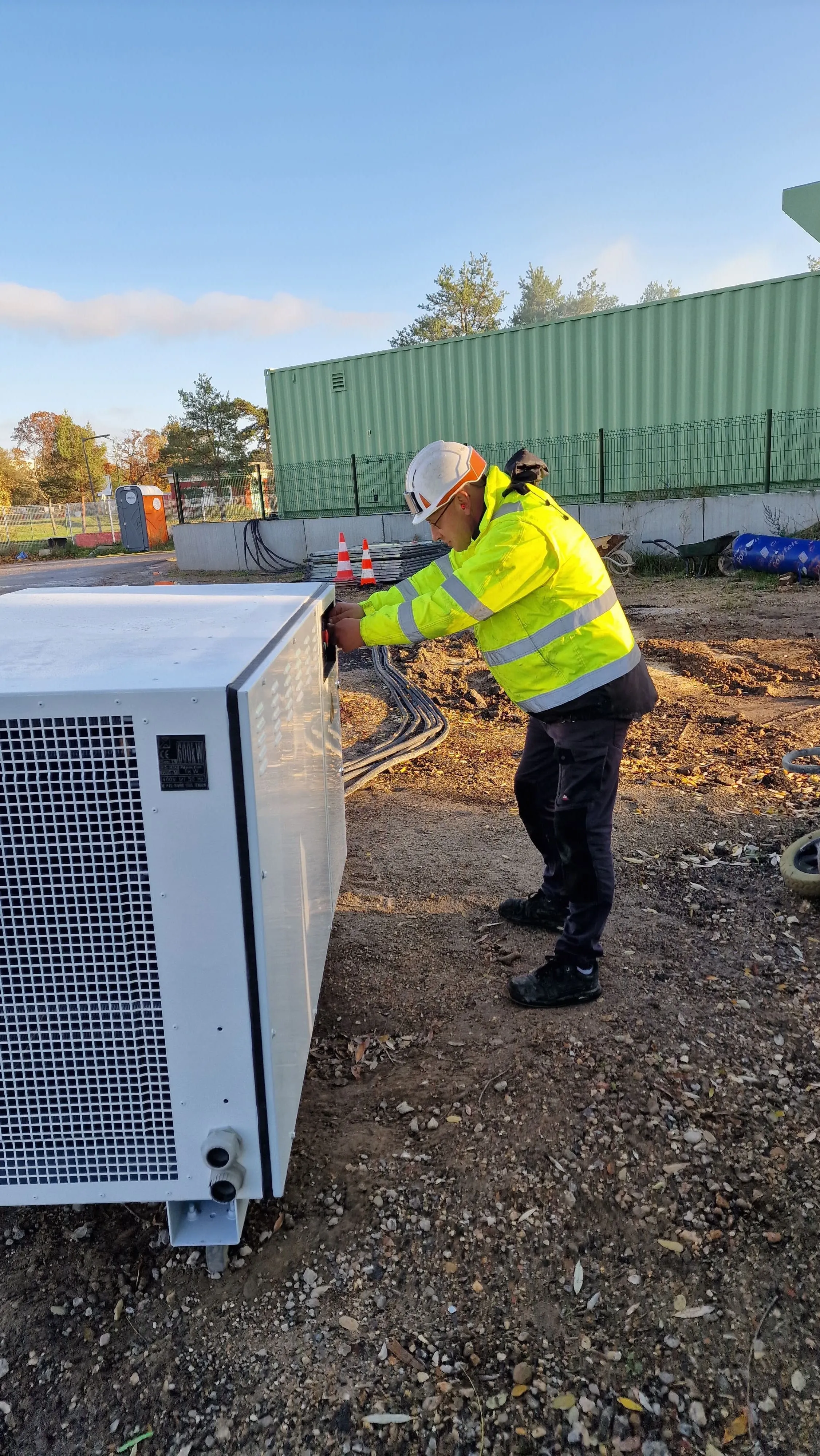 Passage au banc de charge résistif